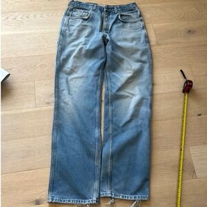 Tyndale FRMC Flame Resistant Work Jeans Light Wash Made in USA 35x36